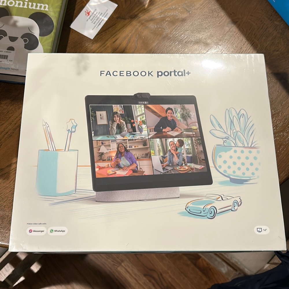 Facebook Portal+ very good used condition, has been factory reset
